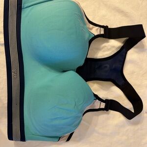 Victoria’s Secret Women’s High-Support Racerback Sports Bra - Teal/Black